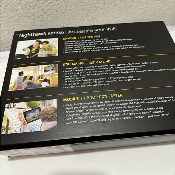 NETGEAR Nighthawk AC1750 Smart Wifi Router - Picture 6 of 6